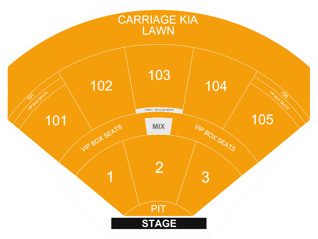 Ameris Bank Amphitheatre seating chart