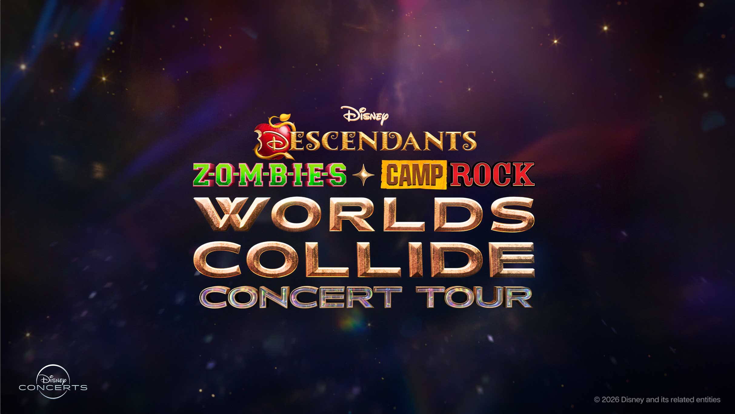 Disney Descendants & Zombies: Worlds Collide 2026