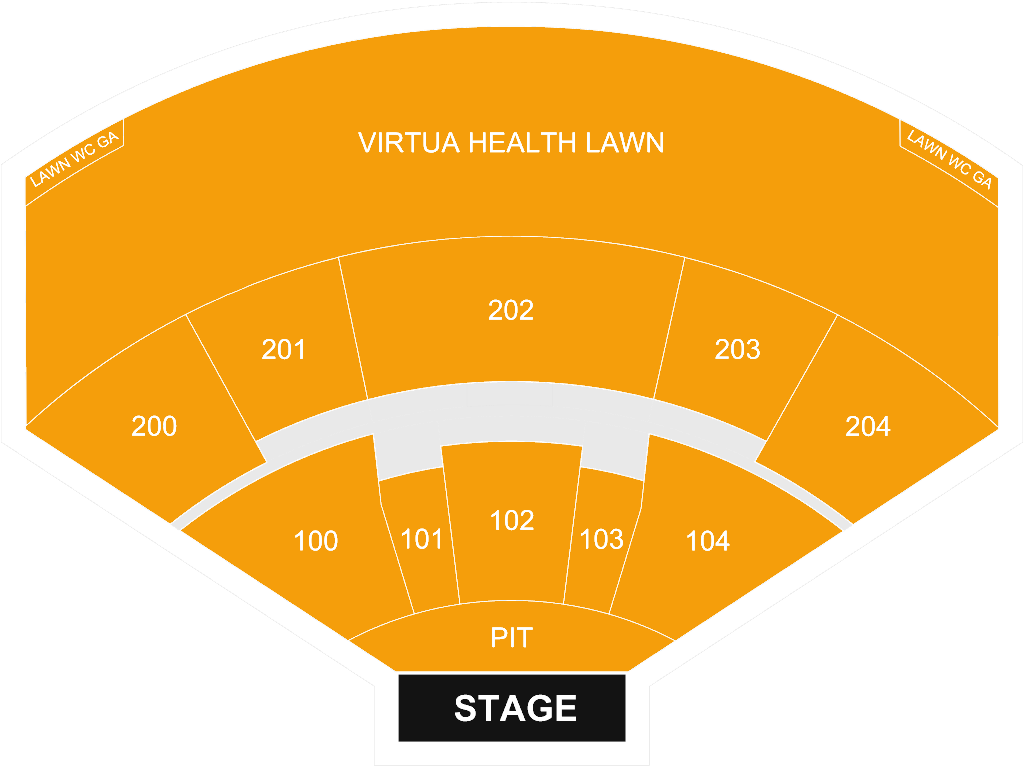 Freedom Mortgage Pavilion seating chart