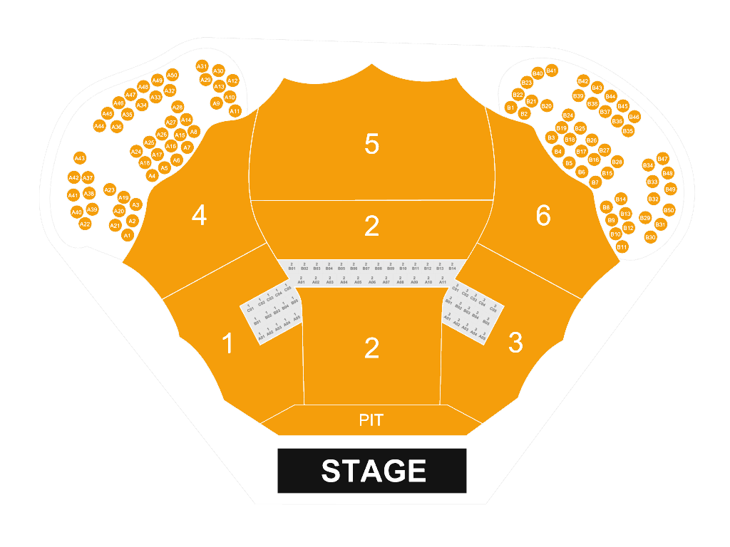 Leader Bank Pavilion seating chart