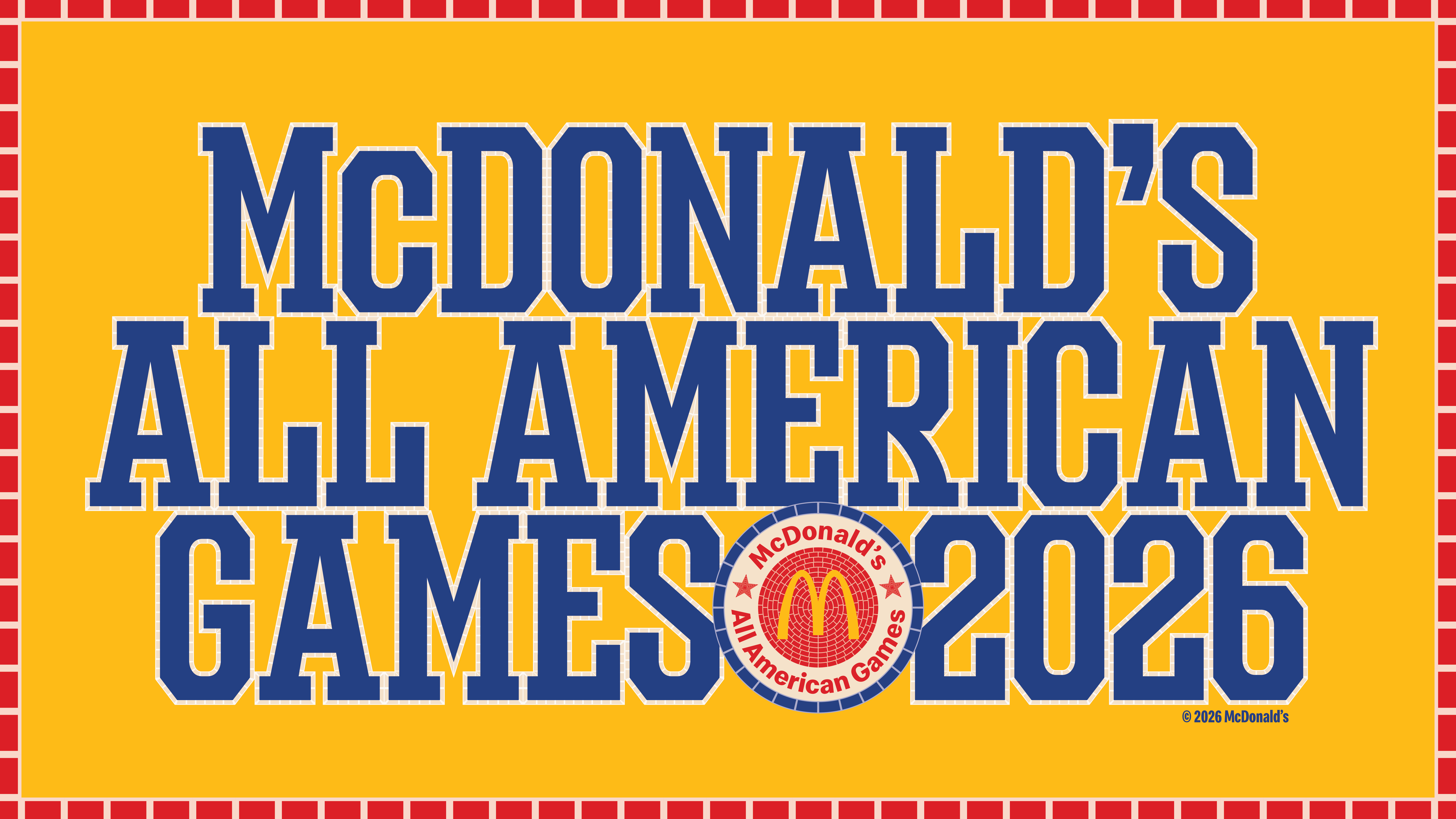 McDonald's All American High School Basketball 2026