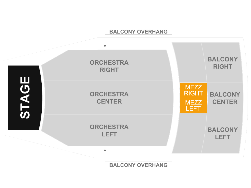 Paramount Theatre - Denver seating chart
