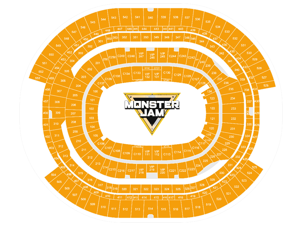SoFi Stadium seating chart