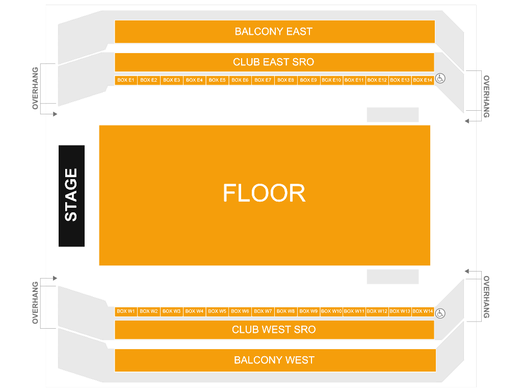 The Armory - Minneapolis seating chart