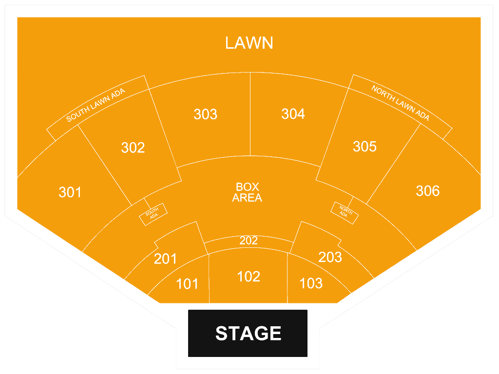 Utah First Credit Union Amphitheatre seating chart